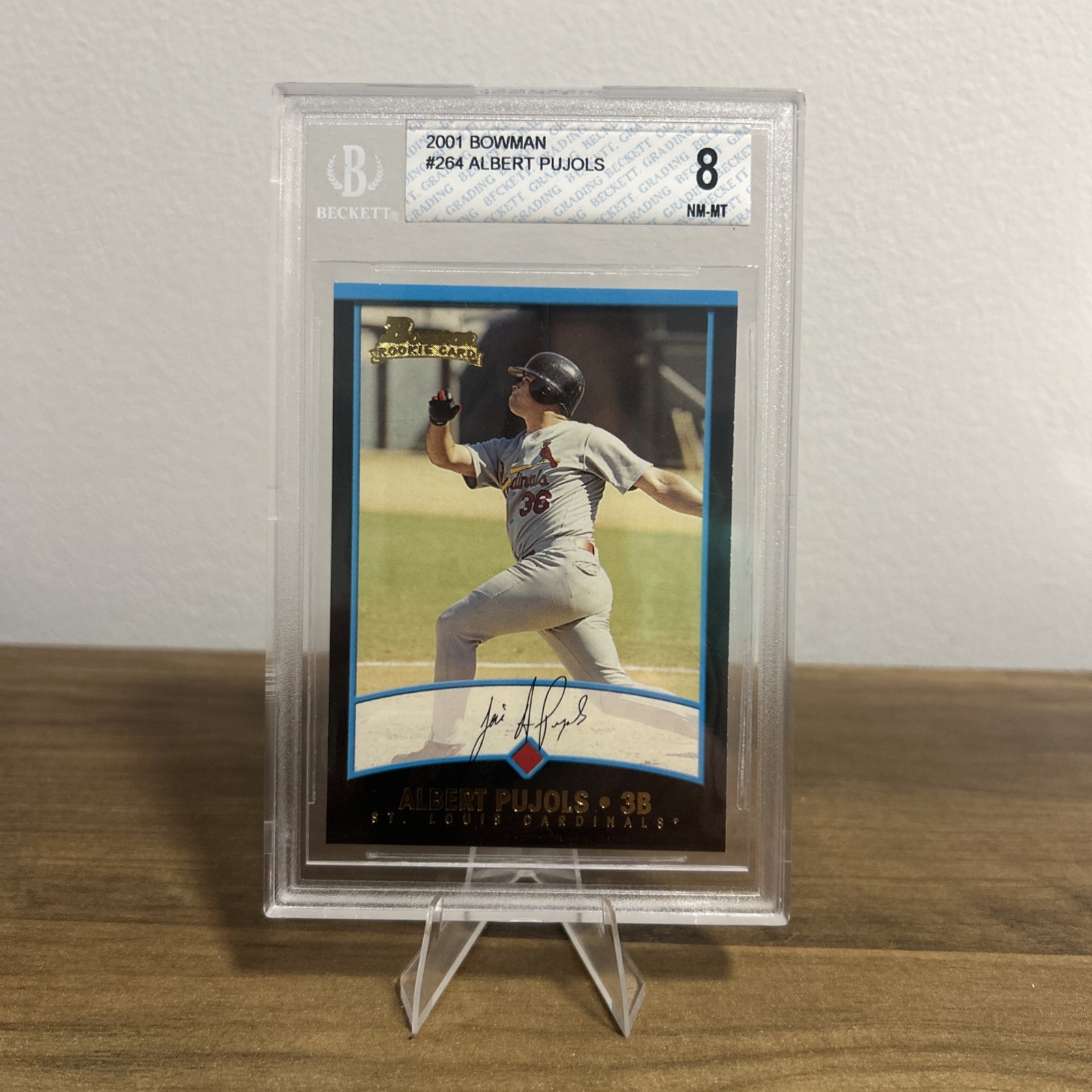 Albert Pujols 2001 Bowman #264 Base Price Guide - Sports Card Investor