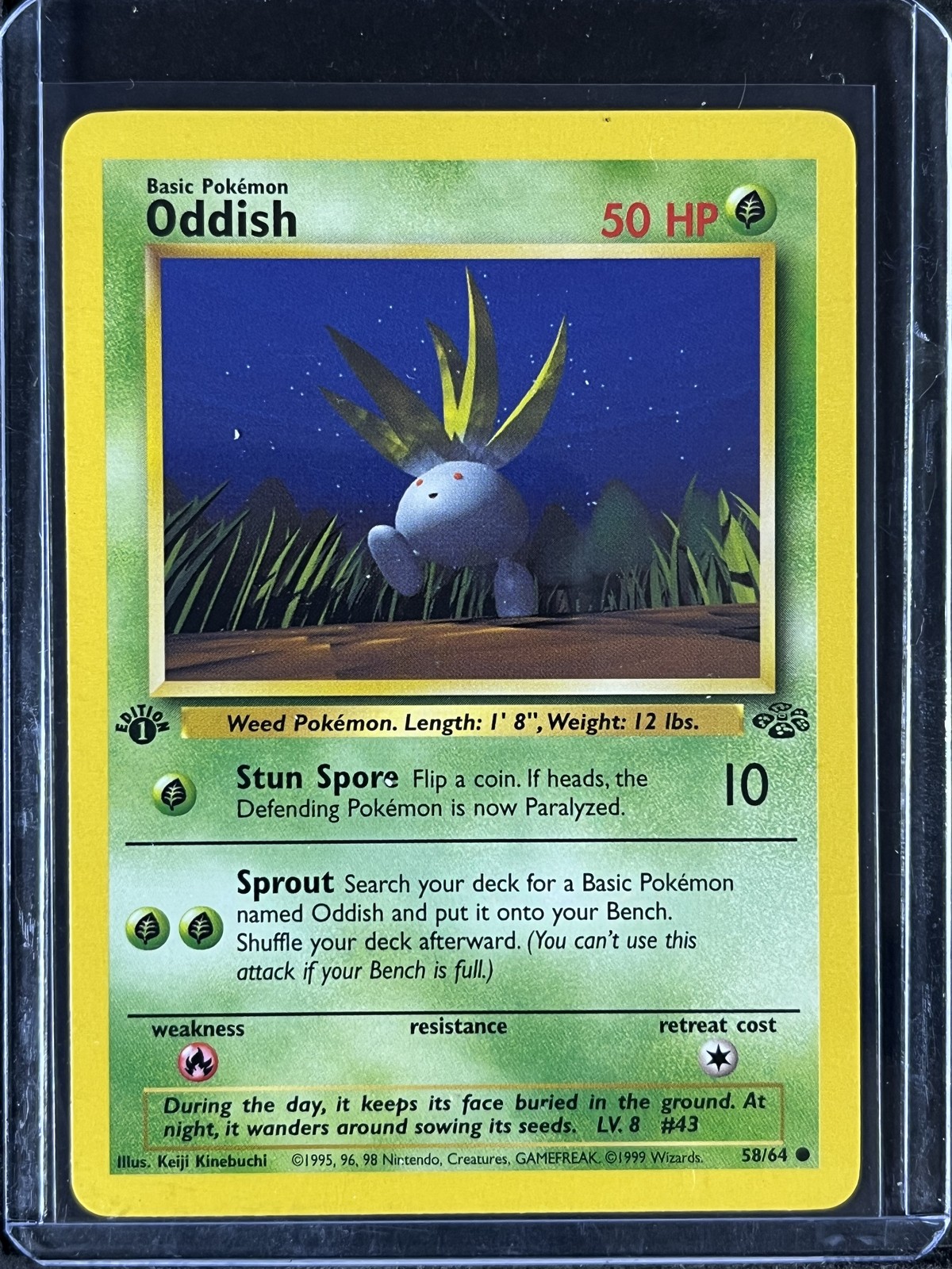 Oddish (1st Edition) #58/64 Jungle 250001