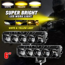 6 Led Cube Work Light Bar Yellow White Driving Fog Spot Pods Motor Offroad Jeep 6 Led Cube Work Light Bar Yellow White Driving Fog Spot Pods Motor Offroad Jeep