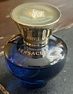 Versace Dylan Blue Perfume Mini Pour Femme EDP Splash 0.17 oz Italy