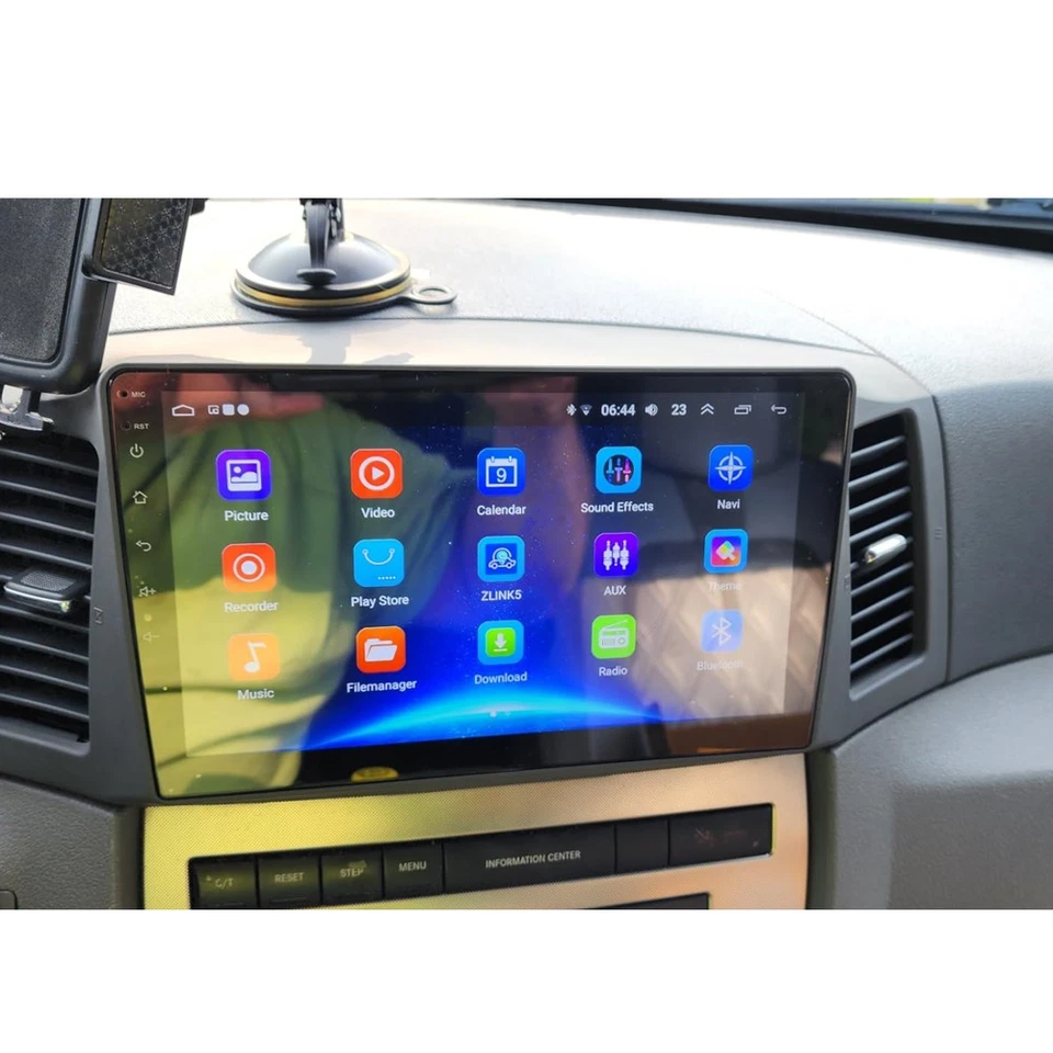 10“ For 2004-2007 Jeep Grand Cherokee Fit for Carplay Car GPS Stereo Radio WIFI - Image 4 of 4