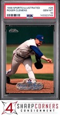 1998 SPORTS ILLUSTRATED #26 ROGER CLEMENS BLUE JAYS PSA 10