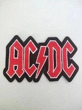 AC/DC Pop Rock Metal Music Band patch logo iron sew on embroidered Embroidery