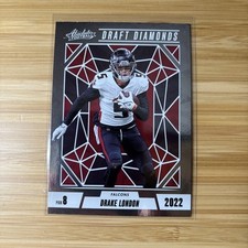 Drake London 2024 Panini Absolute Draft Diamonds #DD-DLN Atlanta Falcons