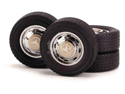 Verschiedene Mercedes Räder Set - KK Scale Models 1/18