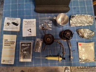 MSR STOVES X GK and WHISPERLITE EXTRAS
