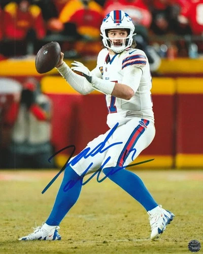 Josh Allen Autographed Signed Buffalo Bills NFL 8x10 Photo COA/Matching Hologram