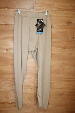 NEW USGI ECWCS Level 1 Silk Weight Base Layer Pants Tan Small Regular SR NWT