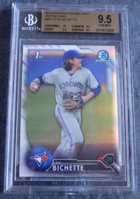 2016 Bowman Chrome Draft Refractor #BDC74 Bo Bichette 9.5 BGS Beckett RC Card