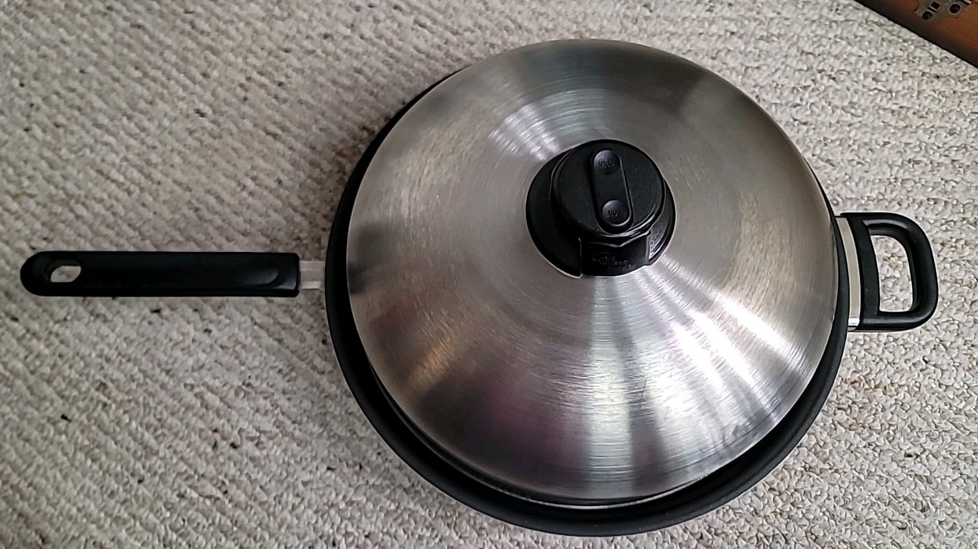 The Turbo Cooker 4-in-1 Cooking System, Steam, Roast, Bake, 