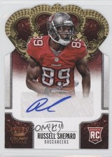 2013 Panini Crown Royale Gold Die-Cut Signatures 30/49 Russell Shepard Auto 7l6