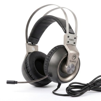 Marvo HG9035GY 7.1 USB Wired Gaming Headset Over-ear Kopfhörer Schwarz Grau