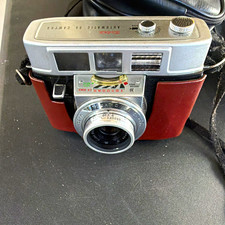 Kodak Automatic 35 35mm Camera Ektanar 44mm f/2.8 Built-In Flash Case