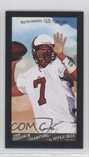 2009 Goodwin Champions Mini Black Border Gypsy Queen Back Ben Roethlisberger 0e3