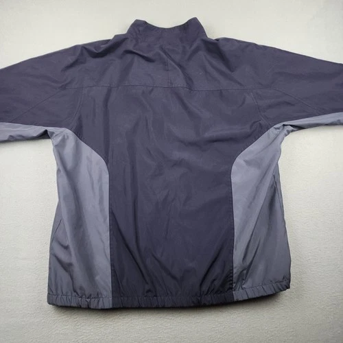 General Dynamics Jacket Mens XL Blue Windbreaker Full Zip Info Tech G1576GD4 image 10