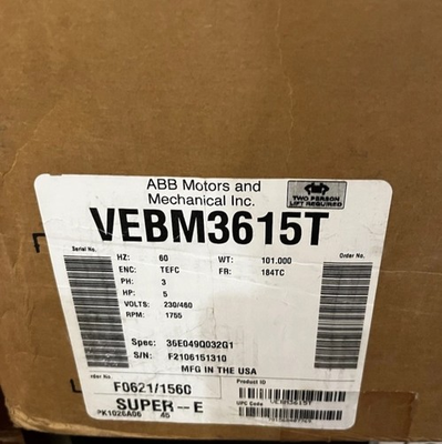 #ad NEW Baldor Reliance VEBM3615T Industrial Motor 3 HP $550.00
