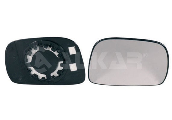 Spiegelglas Aussenspiegel Rechts FÜR Opel Agila A (H00) - Alkar 6402427-image
