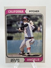 Topps 1974 Nolan Ryan #20 California Angels Base Set Vintage Baseball Card