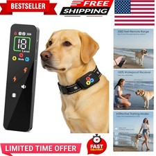 Dog Shock Collar - 3300Ft Dog Training Collar with Remote for 5-120lbs Small ...