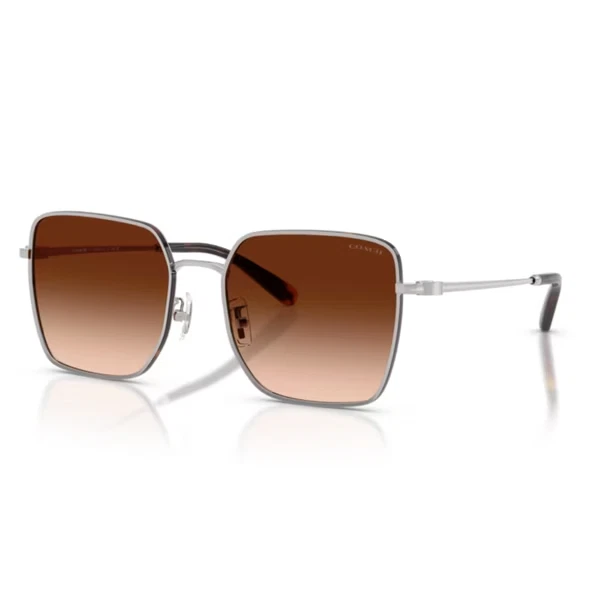Coach Silver Brown Sunglasses for Women for sale | eBay display picture 3