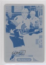 2022-23 Upper Deck Parkhurst Printing Plate Cyan 1/1 Ryan Donato #143 0g4
