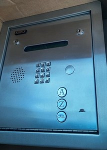 Doorking Flush Mounting 1834-010 audio intercom system