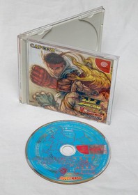 Street Fighter III W Impact (Sega Dreamcast, NTSC-J) Inc. Manual