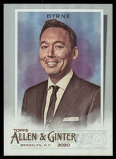 2020 Topps Allen & Ginter Silver Portraits Hot Box Parallel Steve Byrne #252