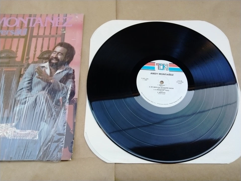 Andy Montañez Verstil Salsa TOP HITS TH AMF 2434 1984 Puerto Rico VG+ Foto 3 de 4