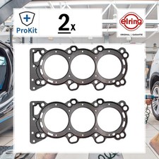 2x ORIGINAL® Elring Dichtung, Zylinderkopf für Opel MONTEREY A Honda PASSPORT