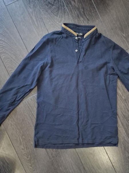 Men Massimo Dutti Sweater Navy 38 / M / 46 #N2YV