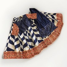 Navy Blue Navratri Women  s Indian Outfit. Worn only once, great condition