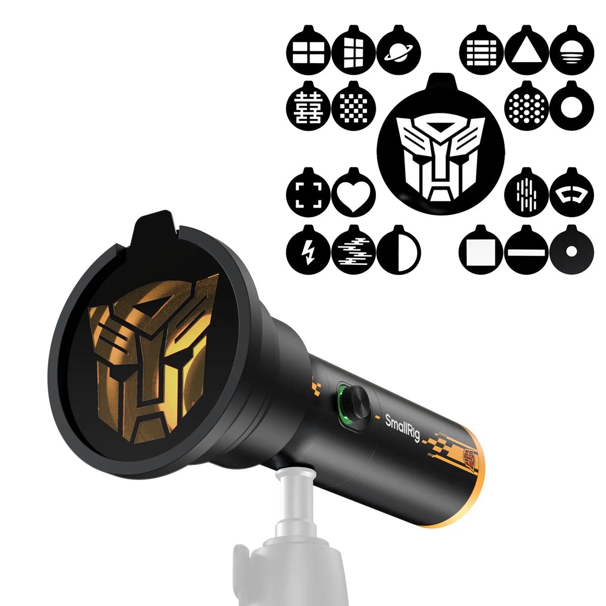 SmallRig RF 10C Portable Focusable LED Video Light - BumbleBee Edition