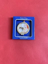 Regent Square Christmas Ornament with Fine European  Crystals Pet Dog Cat Memory