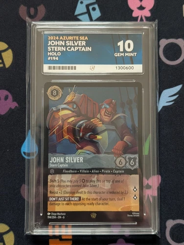 John Silver Stern Captain [194/204] Azurite Sea Holo Ace Grade 10
