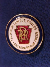 Vintage Pennsylvania Railroad Pin The Miscellaneous Forces Assn. Eastern Region
