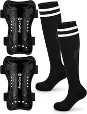 Kids Soccer Shin Guards and Socks Toddler Soccer Shin Pads Protective Defender G