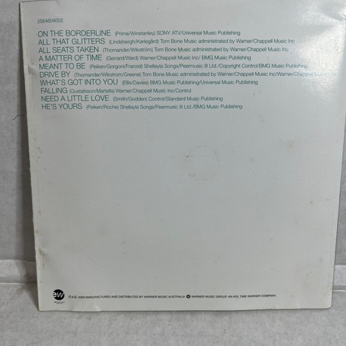Bec Cartwright Self Titled Inner And Back Sleeve Only No Case No Disc Like New - Picture 2 of 5