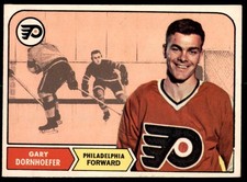 1968-69 O Pee Chee #94 GARY DORNHOEFER  Philadelphia Flyers  EX-EX+