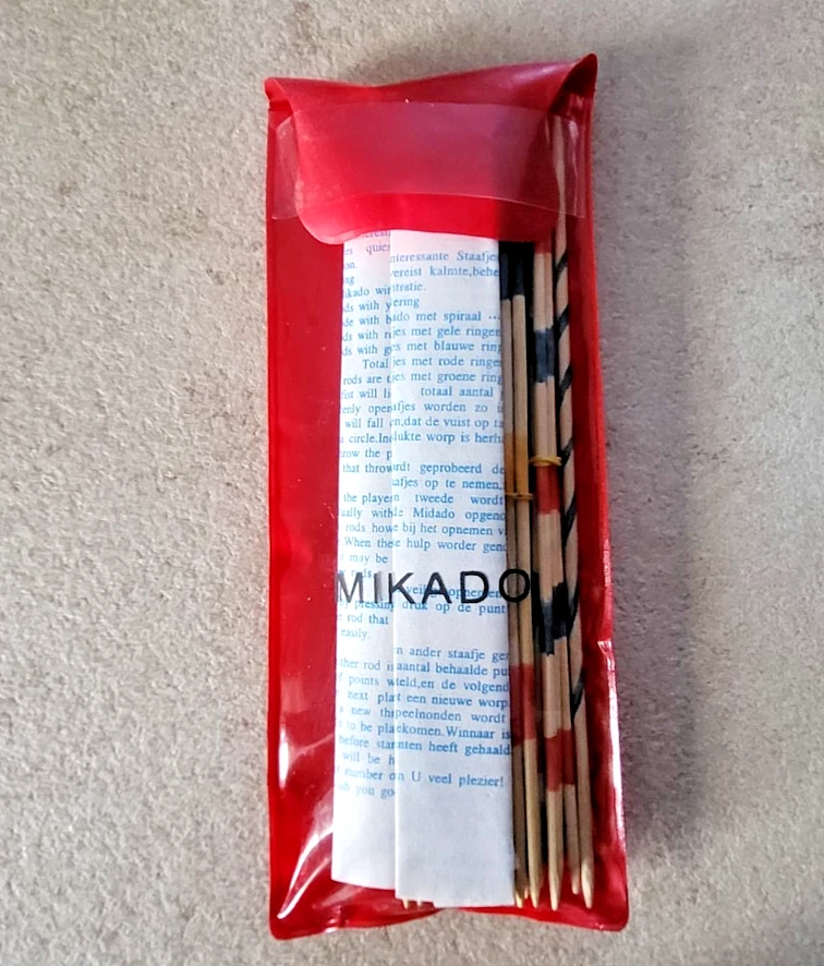 JEU DE MIKADO ANCIEN ANNEES 60 (950) - Photo 2/2