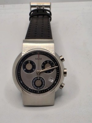 M&M Germany (Meyerhoffer & Meyerhoffer) Uhr Plum Design Swiss Made