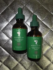 Camille Rose Rosemary Oil Strengthening Hair + Scalp Drops 1.9 fl oz Lot Of 2