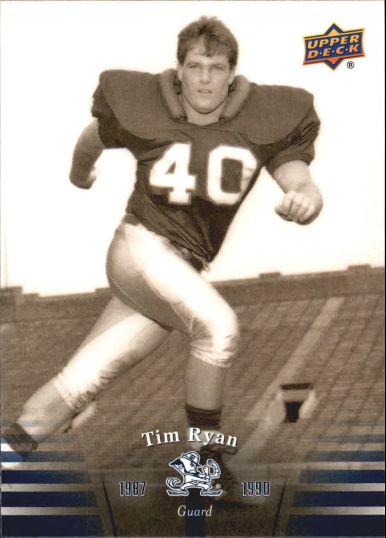 2013 Upper Deck Notre Dame #55 Tim Ryan - FB