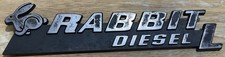 Vw Volkswagen Rabbit Diesel L Liftgate Emblem 1980 Made In West Germany 8 Vw Volkswagen Rabbit Diesel L Liftgate Emblem 1980 Made In West Germany 8