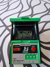 Original Nintendo Game & Watch Popeye (PG-92) Panorama Screen from 1983