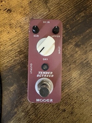 Mooer Tender Octaver Mk1 Oktave Gitarrenpedal EHX POG Clone