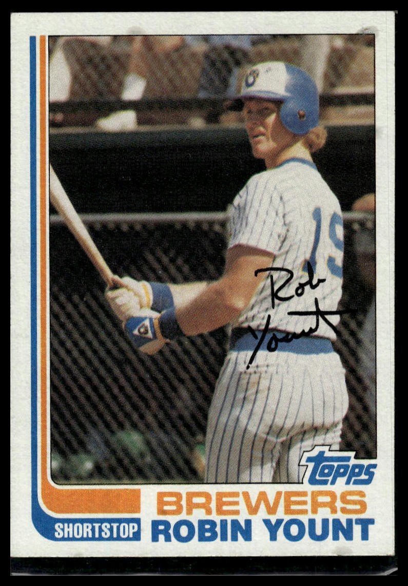 1982 Topps #435 Robin Yount