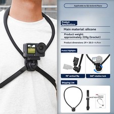 Magnetic Quick-Release Neck Mount First-Person View FPV for DJI Action 6/5/4/3