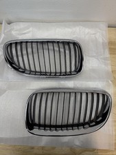 Chrome Frame W Black Grille Set Bmw 51137157275 51137157276 E92e93 E90 M3