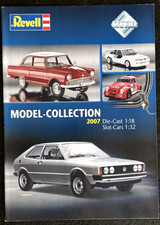 REVELL Model Collection 2007 •  Katalog Prospekt • 1:18 Slot-Cars 1:32 Metal